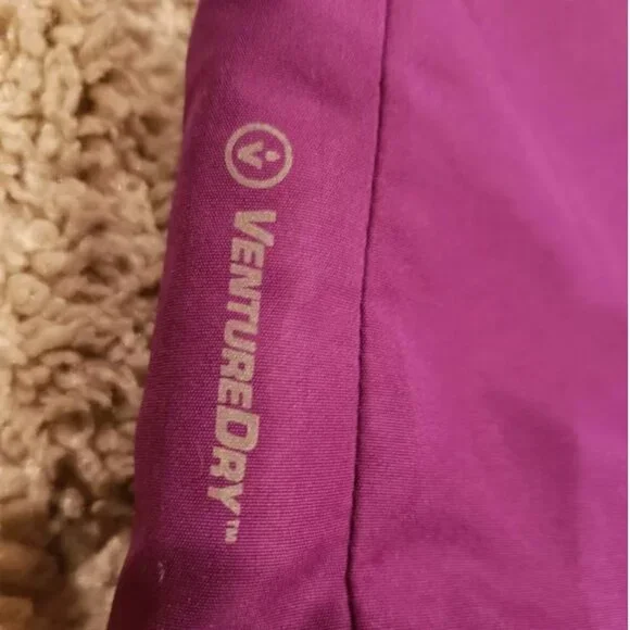 Champion Girls XS Purple Snowbib Overall Snow Pants VentureDry - Picture 6 of 8